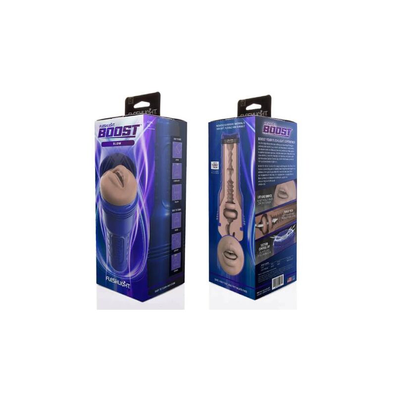 Fleshlight Boost Blow LM Flesh RP – Juguete Erótico Con Sensación Realista Para Placer Intenso