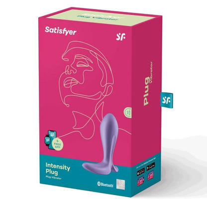 Satisfyer Intensity Plug Viola – Design ergonomico per un piacere confortevole