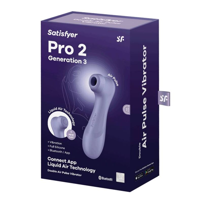 SATISFYER PRO 2 GENERATION 3 - BLACK BLUETOOTH &amp; APP