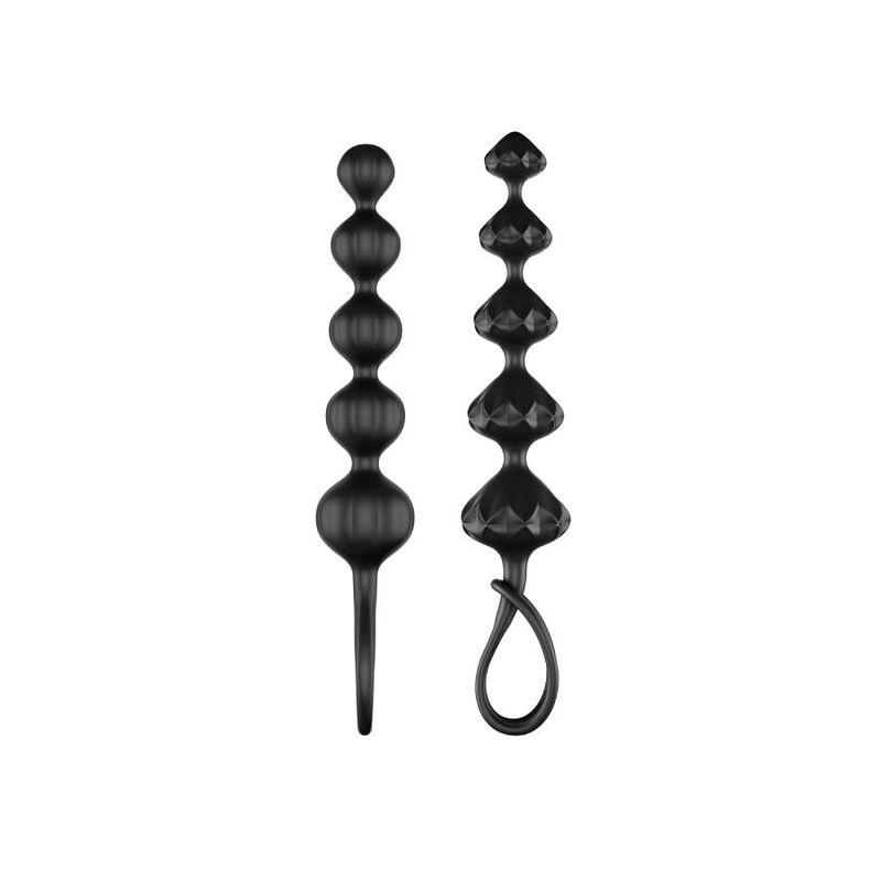 Comprar Satisfyer Love Beads Negro – Juguete Anal Graduado Para Placer Sensorial-Noxtic