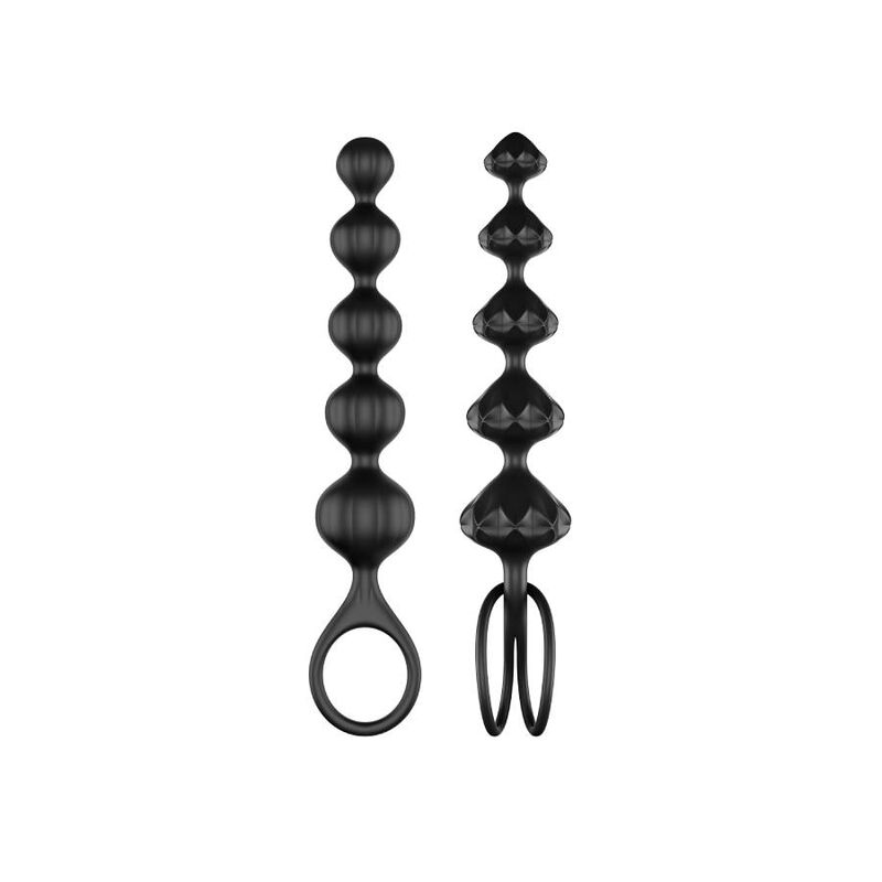 Comprar Satisfyer Love Beads Negro – Juguete Anal Graduado Para Placer Sensorial-Noxtic