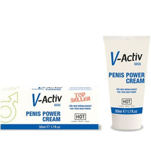 Comprar HOT V-Activ Crema Potenciadora Hombre 50ml – Aumenta Vitalidad Con Fórmula Exclusiva-Noxtic