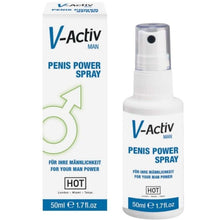Comprar HOT V-Activ Spray Potenciador Hombre 50ml – Spray Erótico Para Potenciar La Experiencia De Bienestar Sexual-Noxtic