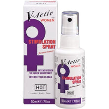 Comprar HOT V-Activ Spray Potenciador Mujer 50ml – Estimulante Sensorial Para Mayor Placer-Noxtic