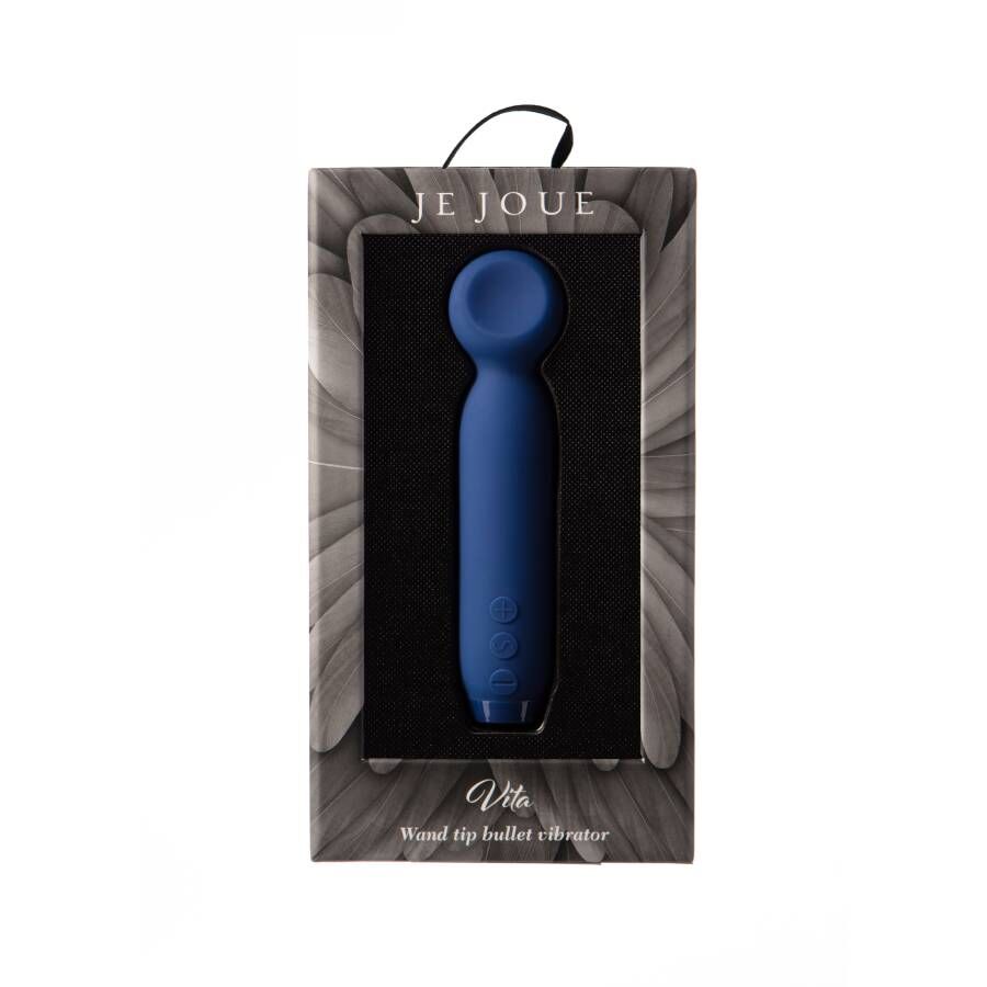 Je Joue Vita Blue Vibrating Bullet – Vibratore ricaricabile con design ergonomico