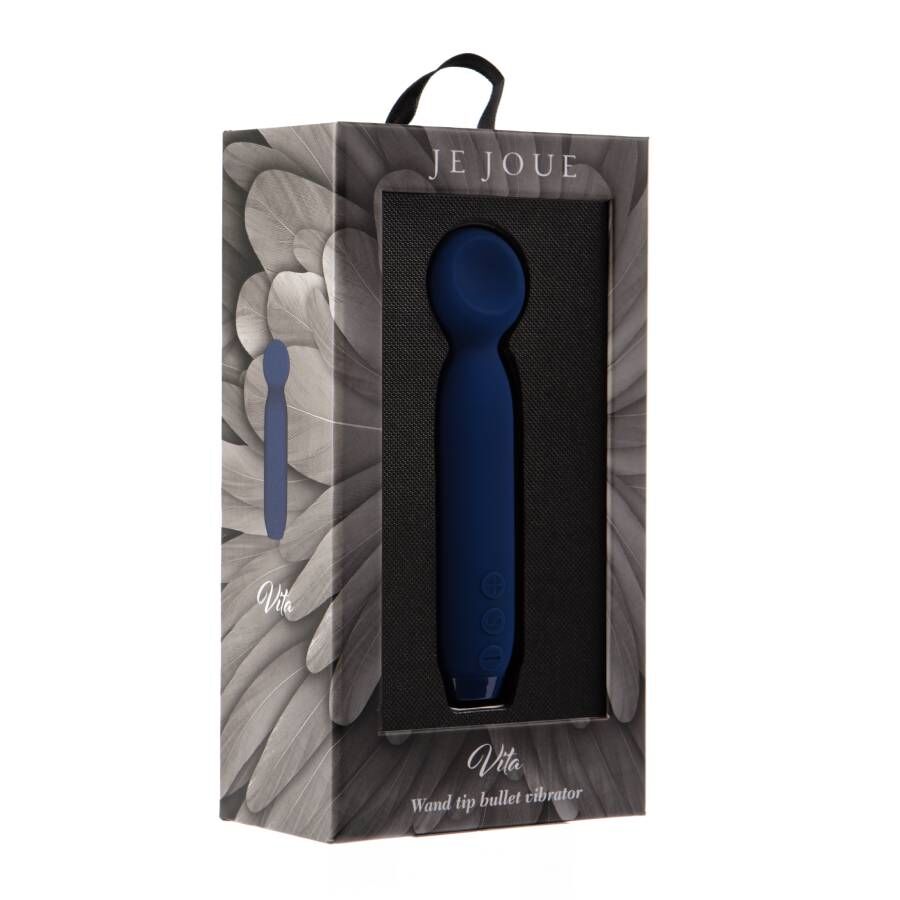 Je Joue Vita Blue Vibrating Bullet – Vibratore ricaricabile con design ergonomico