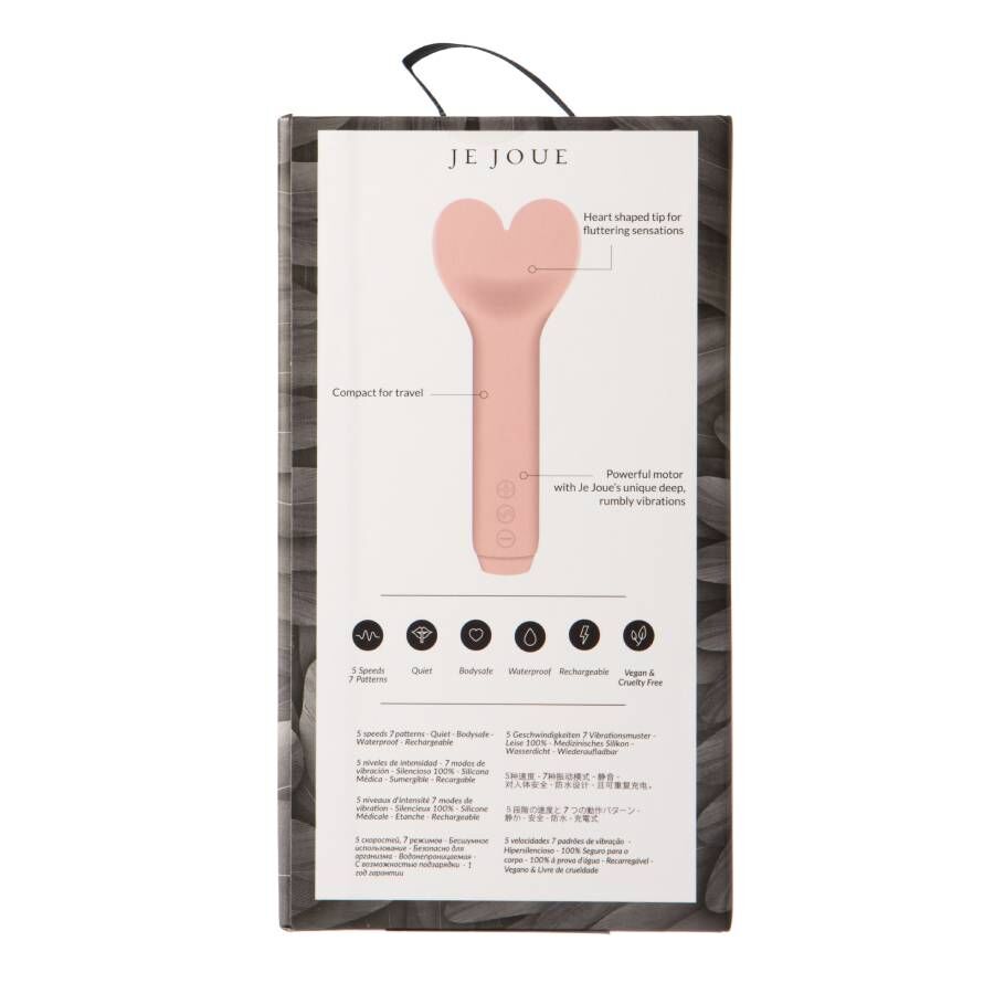 Je Joue Amour Pink Vibrating Bullet – Vibratore ricaricabile dal design elegante