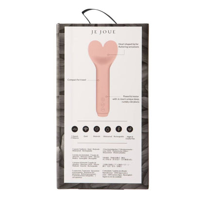 Je Joue Amour Pink Vibrating Bullet – Vibratore ricaricabile dal design elegante