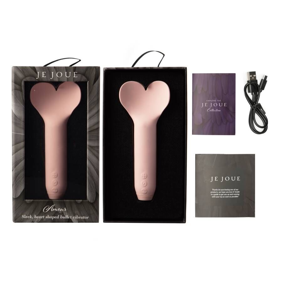 Je Joue Amour Pink Vibrating Bullet – Vibratore ricaricabile dal design elegante