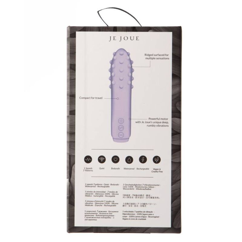 Je Joue Duet Purple Vibrating Bullet – Vibratore ricaricabile dal design elegante