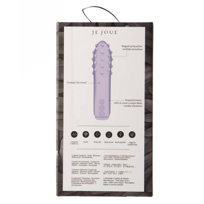 Je Joue Duet Purple Vibrating Bullet – Vibratore ricaricabile dal design elegante