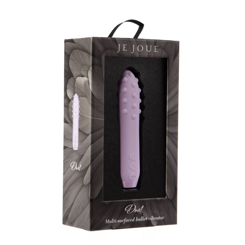 Je Joue Duet Purple Vibrating Bullet – Vibratore ricaricabile dal design elegante