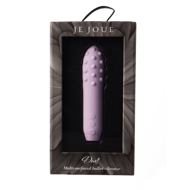 Je Joue Duet Purple Vibrating Bullet – Vibratore ricaricabile dal design elegante