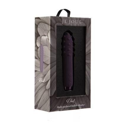 Je Joue Duet Purple Vibrating Bullet – Vibratore ricaricabile dal design elegante
