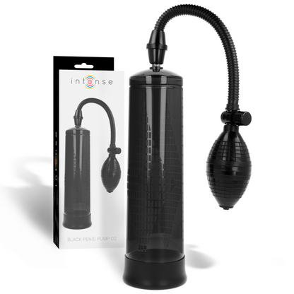Comprar INTENSE Pump Bomba Negra 02 – Juguete Erótico Para Autoexploración Segura y Efectiva-Noxtic
