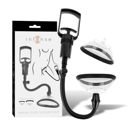 Comprar INTENSE Pump Bomba Manual Vaginal – Aumenta La Sensibilidad Con Dos Copas Intercambiables-Noxtic