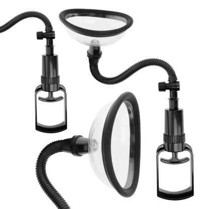 Comprar INTENSE Pump Bomba Manual Vaginal – Aumenta La Sensibilidad Con Dos Copas Intercambiables-Noxtic