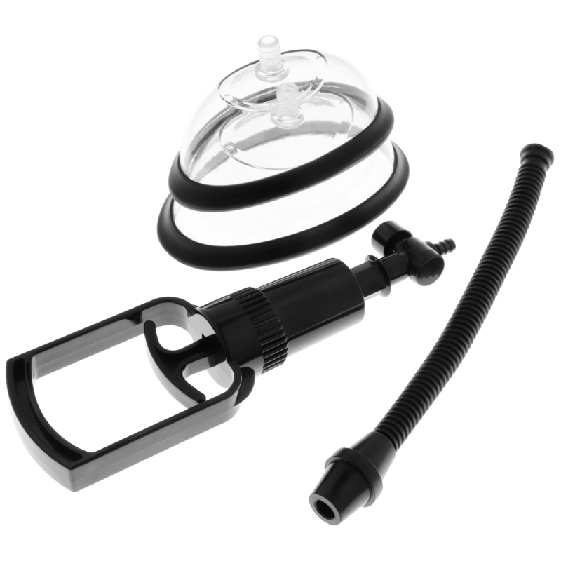 INTENSE Pump Bomba Manual Vaginal – Aumenta La Sensibilidad Con Dos Copas Intercambiables