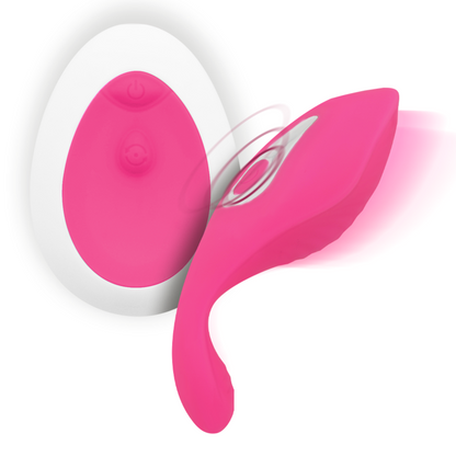 INTENSE Rob Pantie Control Remoto Rosa – Estimulador Elegante Con Diseño Ergonómico