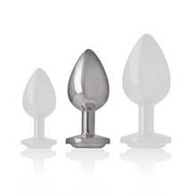 Comprar INTENSE Plug Anal Metal Con Cristal Plata Talla M – Diseño Elegante Para Una Experiencia Sensorial Única-Noxtic