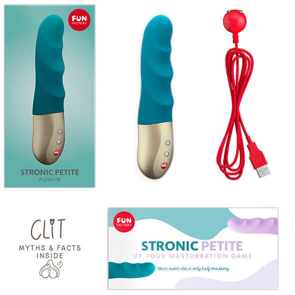 Comprar FUN FACTORY Stronic Petite Vibrador Deep Azul – Diseño Compacto Para Placer Sensacional-Noxtic