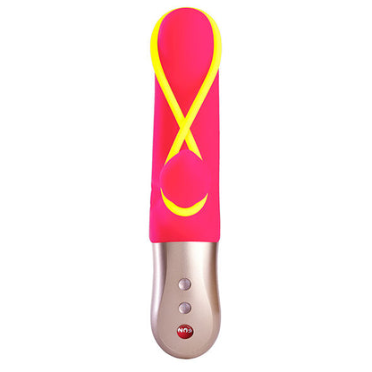 Comprar FUN FACTORY Amorino Mini Vibrador Rosa Y Amarillo Neon – Vibrador Recargable Compacto Para Placer Intenso-Noxtic