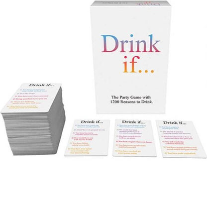 KHEPER GAMES Drink If – Juego De Beber Divertido Para Momentos Únicos Con Amigos