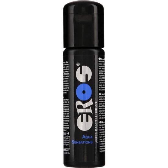 Comprar EROS Aqua Sensations Lubricante Base Agua 100 ML – Deslizante Húmedo Con Efecto De Enfriamiento-Noxtic