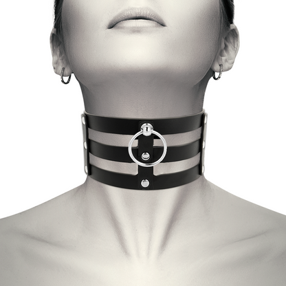 Comprar Coquette Chic Desire Choker – Collar De Cuero Vegano Ajustable Para Estilo Moderno-Noxtic