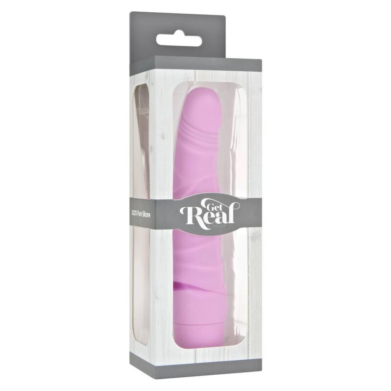 GET REAL Mini Classic Slim Vibrator Rosa – Design elegante per un piacere intimo affidabile