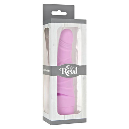 GET REAL Mini Classic Slim Vibrator Rosa – Design elegante per un piacere intimo affidabile