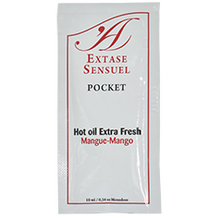 EXTASE SENSUAL Aceite Estimulante Mango 10 ML – Efecto Frío-Calor Para Sensaciones Intensas