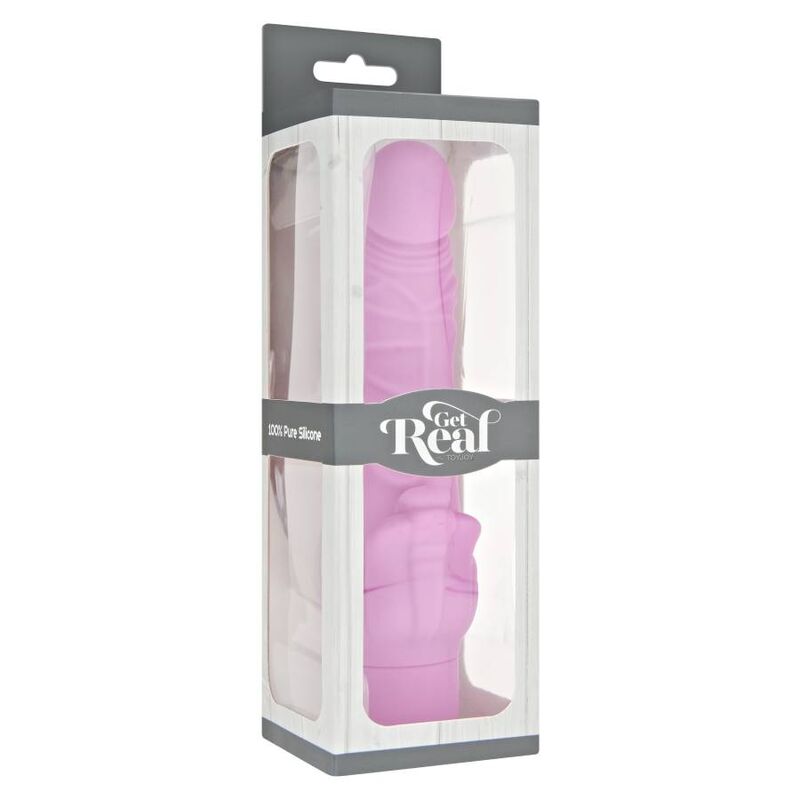 Comprar GET REAL Classic Stim Vibrador Rosa – Diseño Elegante Para Placer Intenso-Noxtic