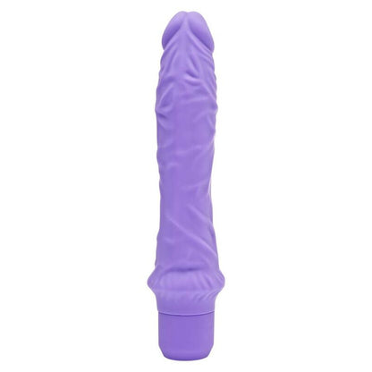 Vibratore classico grande viola GET REAL - Design ergonomico con silicone medico per un piacere intenso