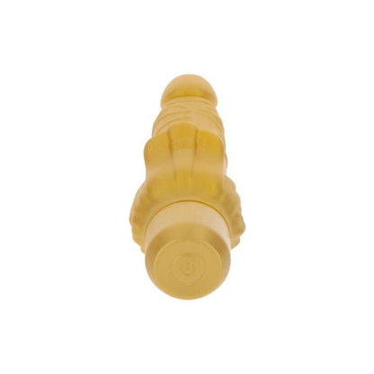 Comprar Get Real Gold Dicker Stim – Vibrador Dorado Con Diseño Curvado Para Placer Intenso-Noxtic