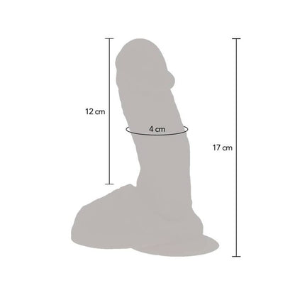 Comprar Get Real Dildo Vibrador Silicona Natural – Realismo Con Base Ventosa Para Estimulación Profunda-Noxtic