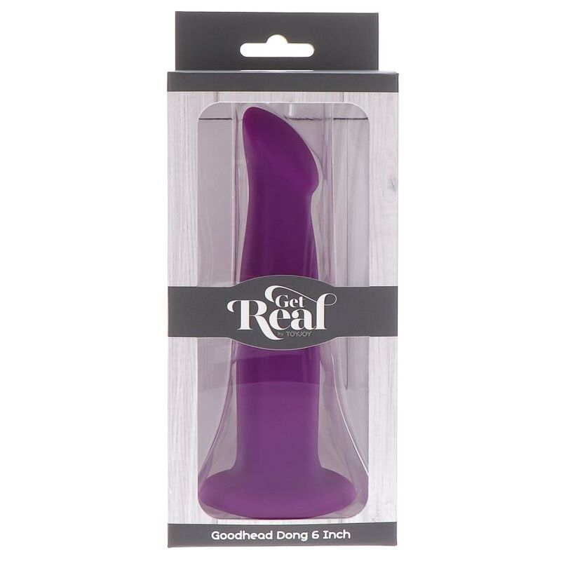 Ottieni il VERO Goodhead Dong 12 cm Viola – Design ergonomico con base a ventosa per un uso versatile