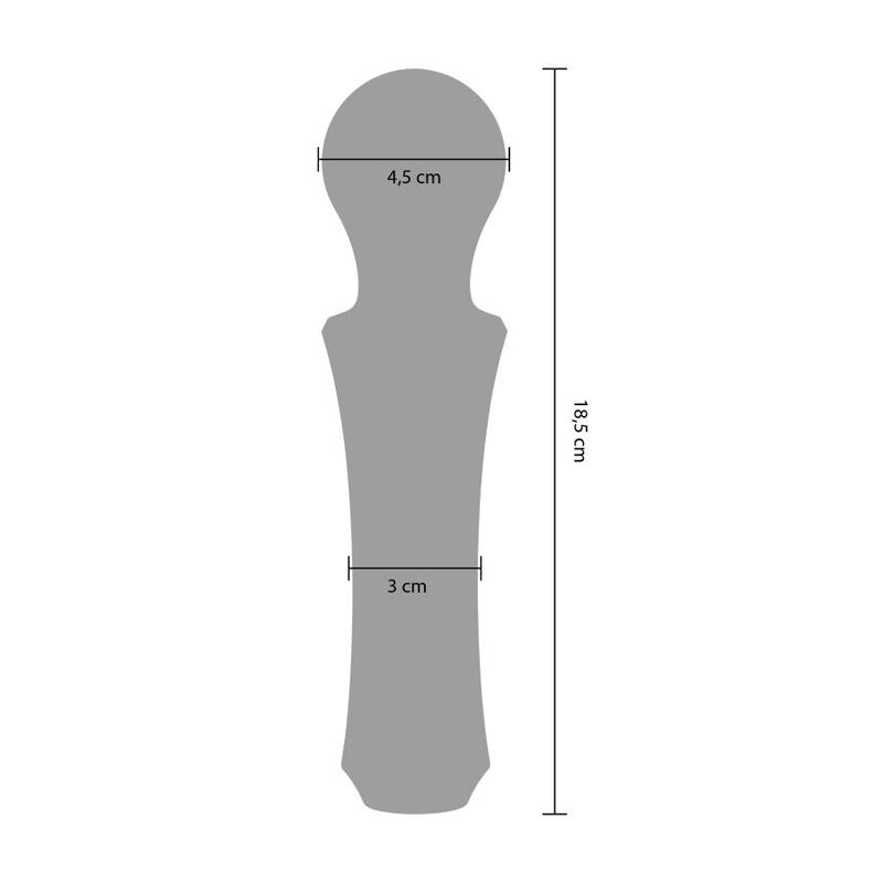 XOCOON The Personal Wand Green – Massaggiatore ricaricabile con design ergonomico