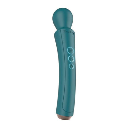 Comprar XOCOON The Curved Wand Verde – Vibrador Recargable Con Diseño Ergonómico Para Placer Personal-Noxtic