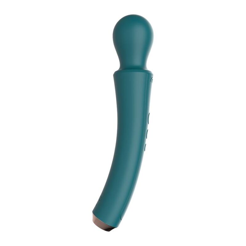 XOCOON The Curved Wand Green – Vibratore ricaricabile con design ergonomico per il piacere personale