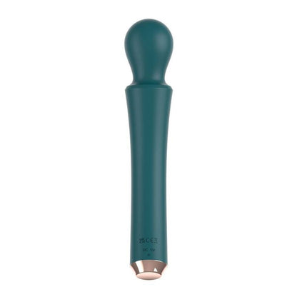 XOCOON The Curved Wand Green – Vibratore ricaricabile con design ergonomico per il piacere personale