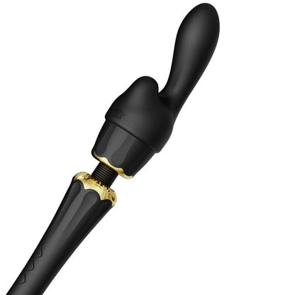 ZALO Kyro Wand Negro – Masajeador Con Diseño Elegante Para Bienestar Personal