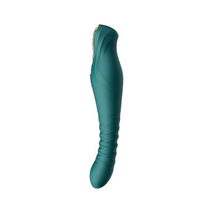 ZALO King Thruster Green – Vibratore ricaricabile con tecnologia PowerThrust per una stimolazione unica