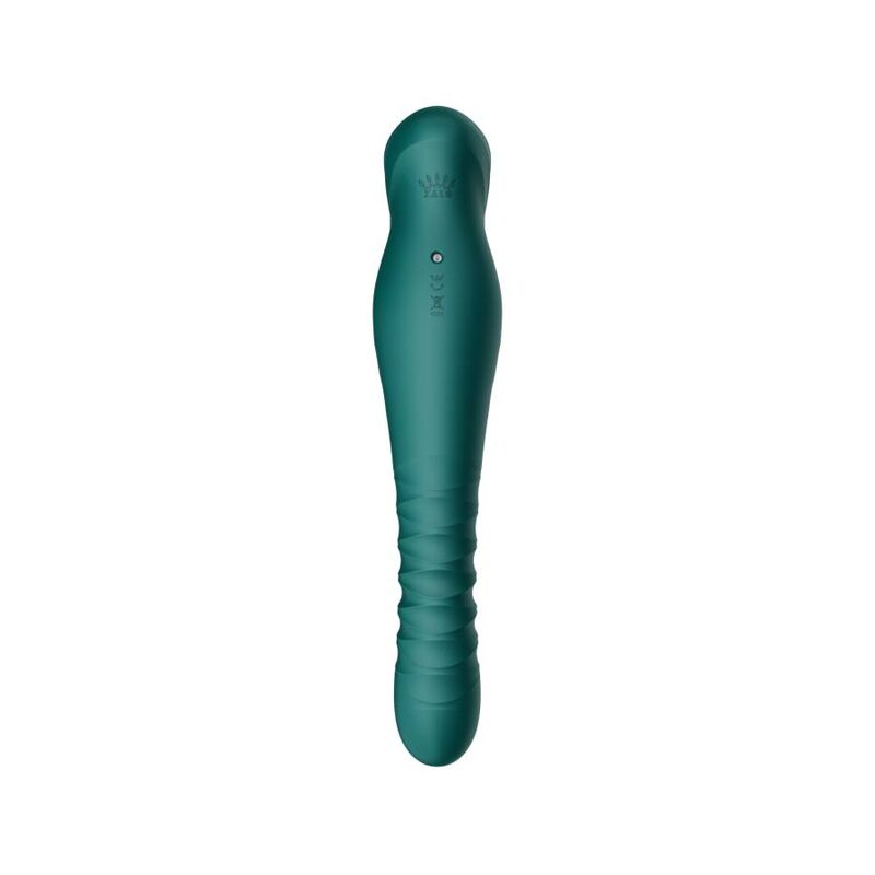 ZALO King Thruster Green – Vibratore ricaricabile con tecnologia PowerThrust per una stimolazione unica