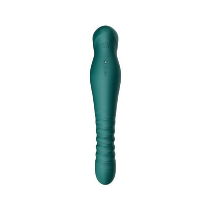 ZALO King Thruster Green – Vibratore ricaricabile con tecnologia PowerThrust per una stimolazione unica