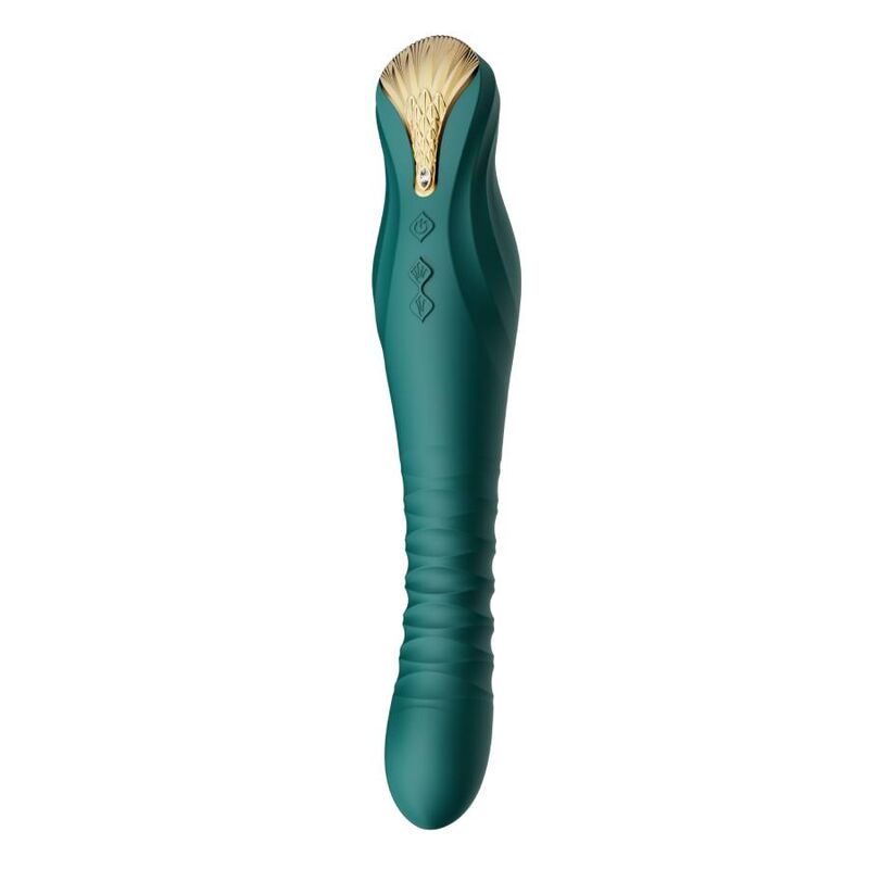 ZALO King Thruster Green – Vibratore ricaricabile con tecnologia PowerThrust per una stimolazione unica
