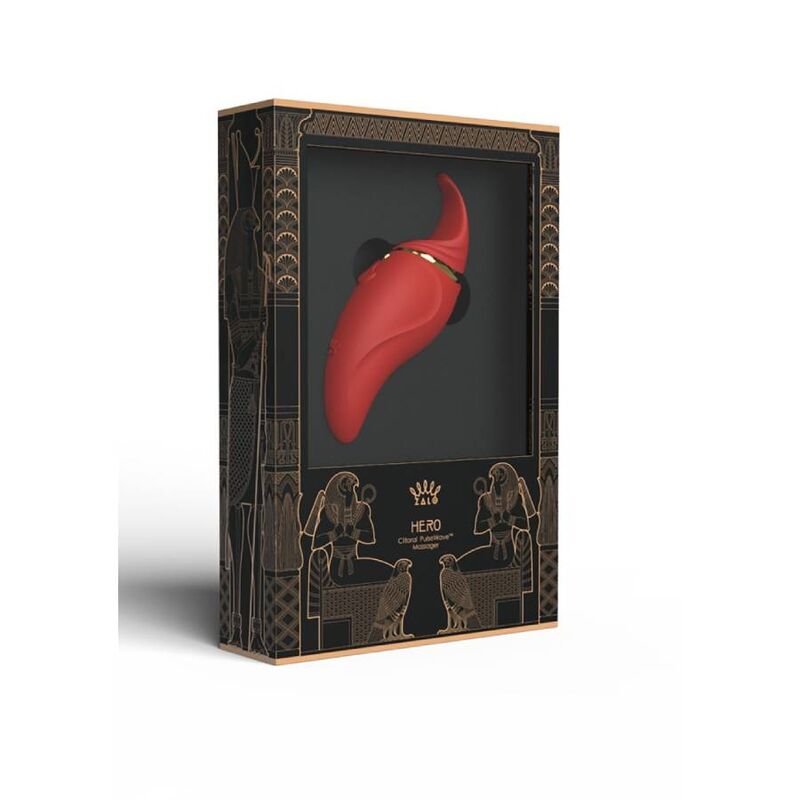 Massaggiatore personale ZALO Hero Pulse Wave rosso – Stimolazione innovativa con design ergonomico