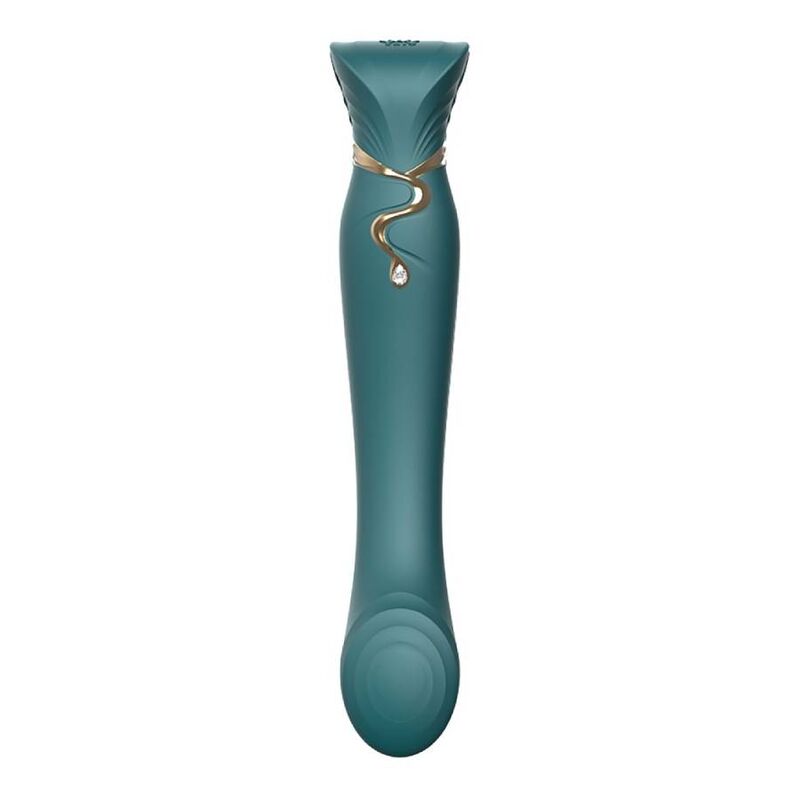 ZALO Queen G-Spot PulseWave Verde – Vibrador Recargable Con Diseño Elegante y Sensorial