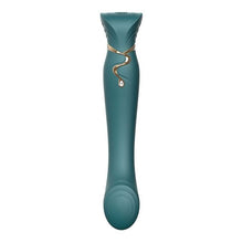 ZALO Queen G-Spot PulseWave Verde – Vibrador Recargable Con Diseño Elegante y Sensorial