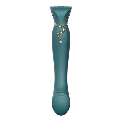 ZALO Queen G-Spot PulseWave Verde – Vibrador Recargable Con Diseño Elegante y Sensorial